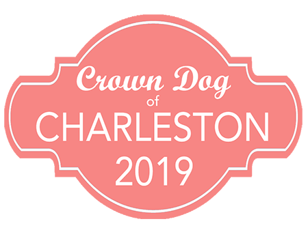 Crown Dog of Charleston Badge