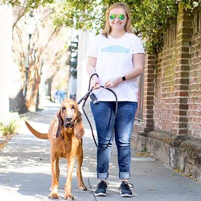 Dog walking in Charleston